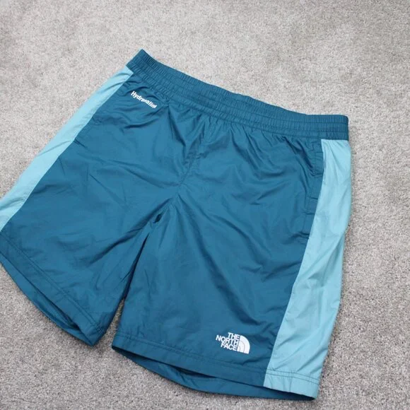 The North Face Hydrenaline 2000 Shorts Mens Large Blue Windwall w/ 9" inseam - Picture 3 of 15